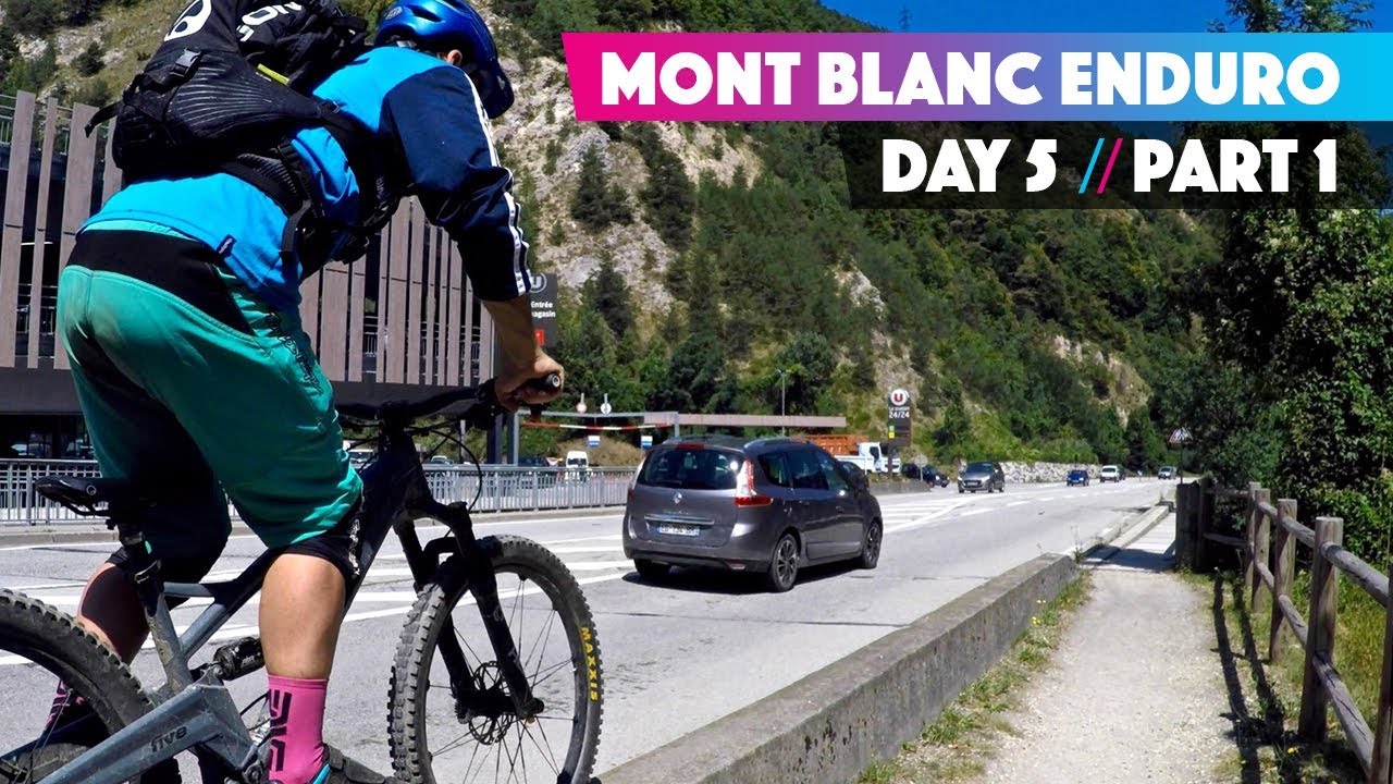 CHOOSE YOUR OWN ADVENTURE | Ben Jones Mont Blanc Mountain Bike Enduro Day 5 part 1