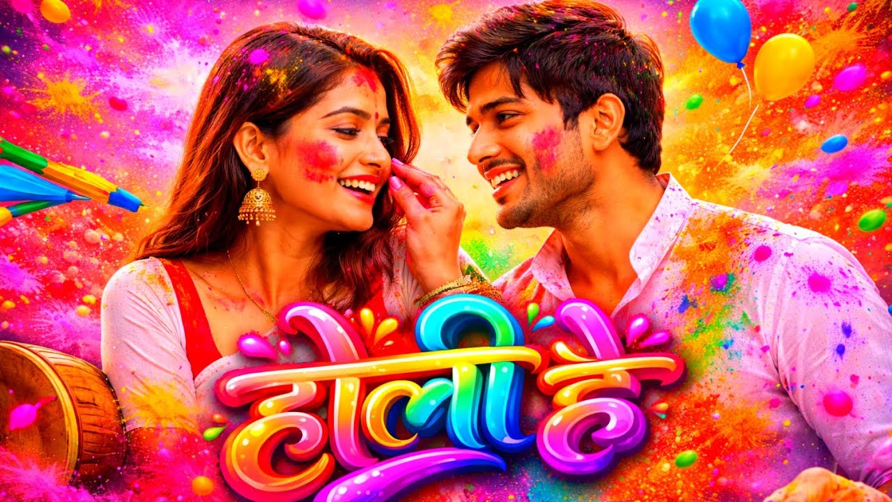 होली है 2026 | Rangon Mein Bheega Dil | Hindi Holi Special Song | Normal DJ Remix
