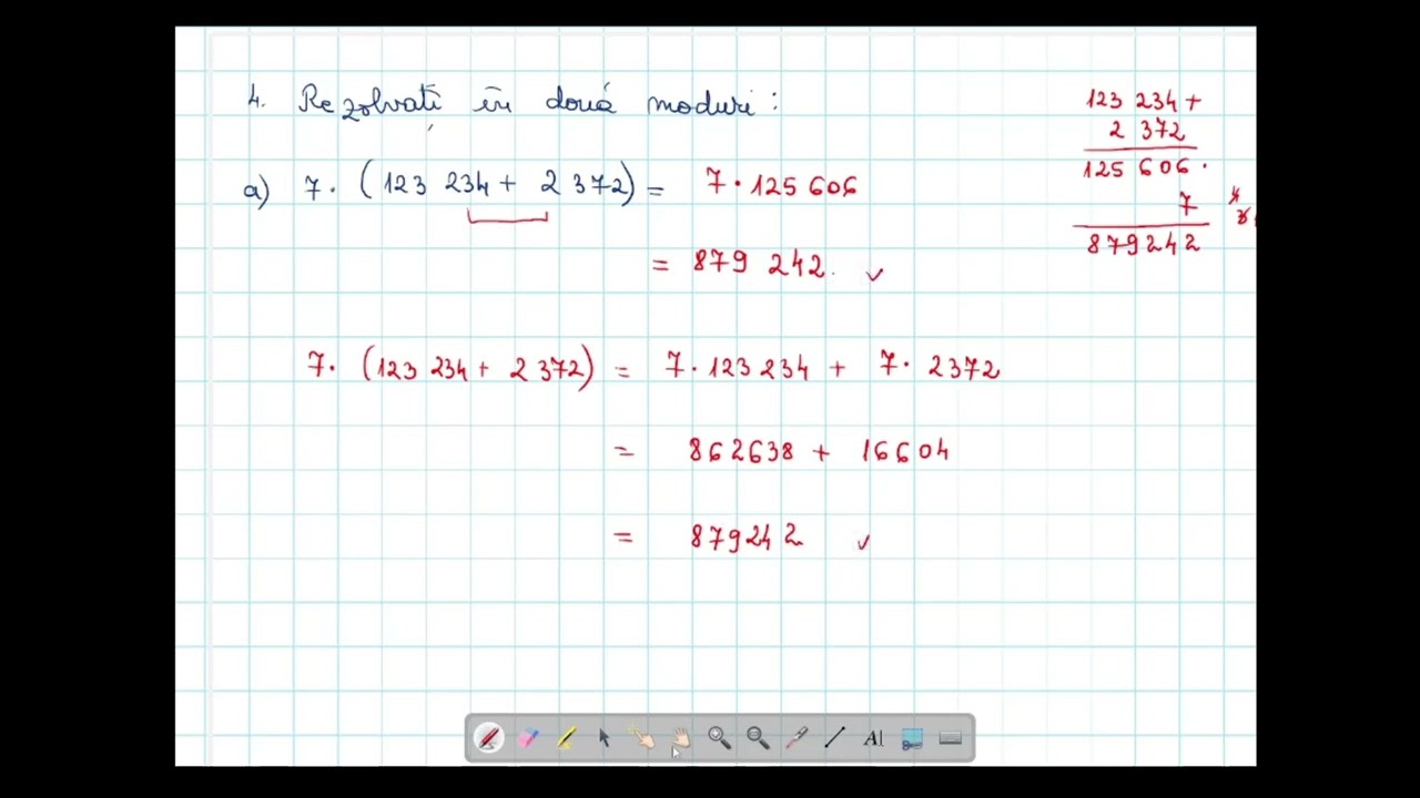 Matematică – Clasa 5 – Recapitulare initiala– Lecția 5 – Explicații, exemple și probleme rezolvate