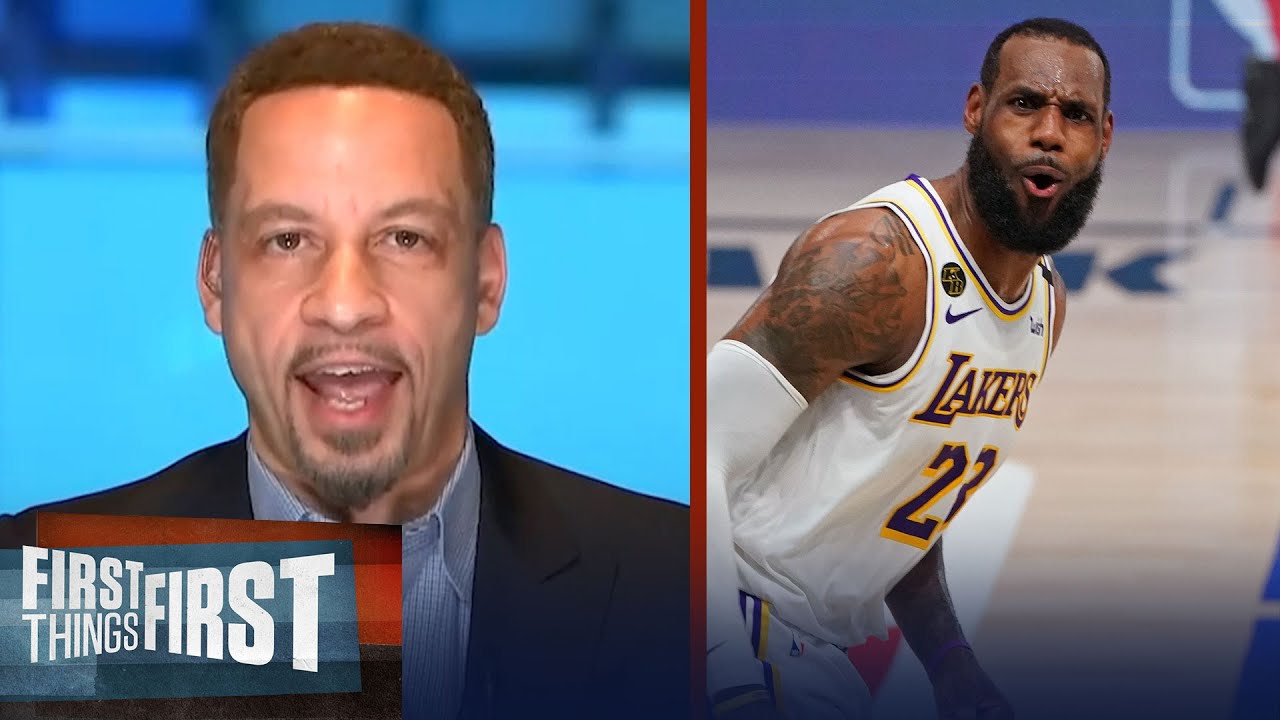 Chris Broussard talks LeBron's respect comments after Lakers win NBA title | FIRST THINGS FIRST