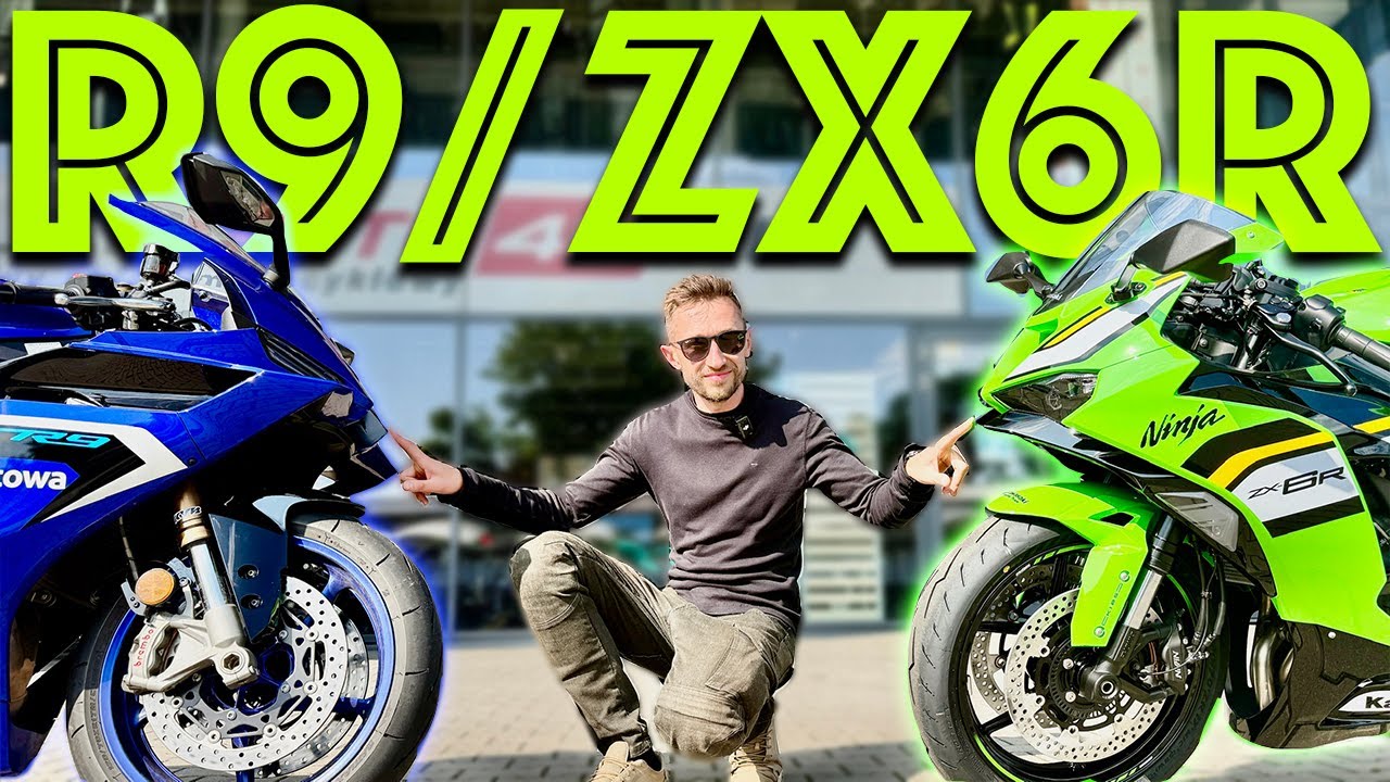 Yamaha R9 vs Kawasaki ZX-6R – Który motocykl sportowy wybrać? Porównanie ścigaczy 2025