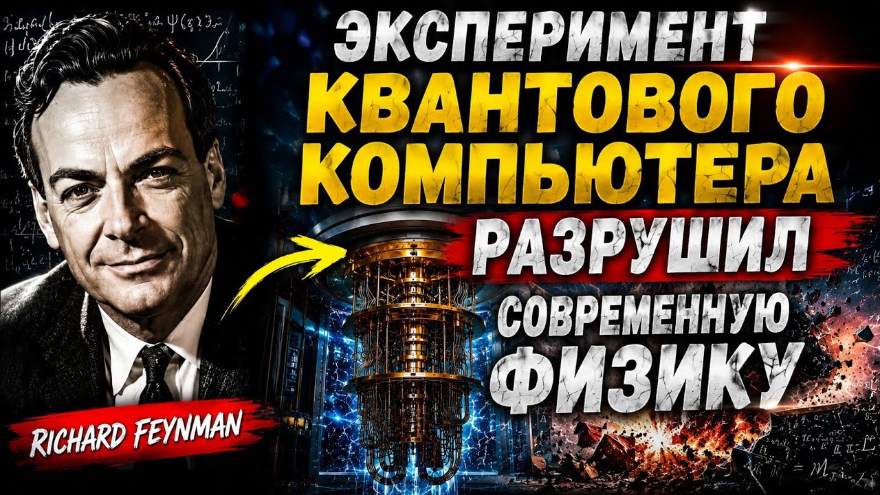 Ричард Фейнман: Эксперимент Квантового Компьютера Разрушил Современную Физику