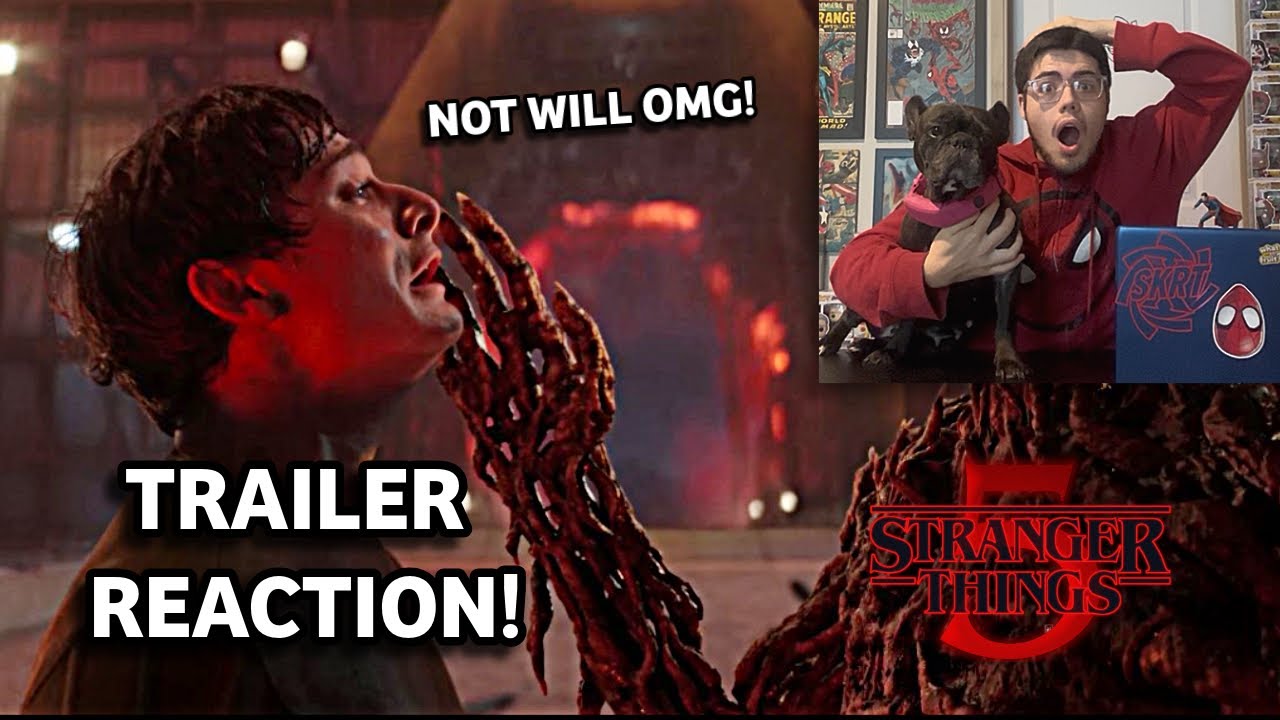 FINALLY Stranger Things S5 Official Trailer REACTION + Thoughts Afterwards!!! | Official Trailer 
