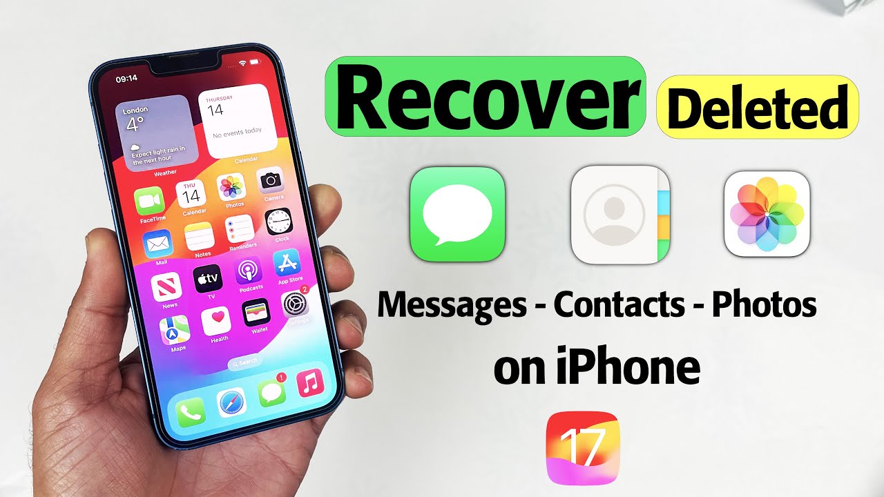 iPhone Data Recovery: Recover Deleted Messages/Contacts/Photos on iPhone - PhoneRescue for iOS 17