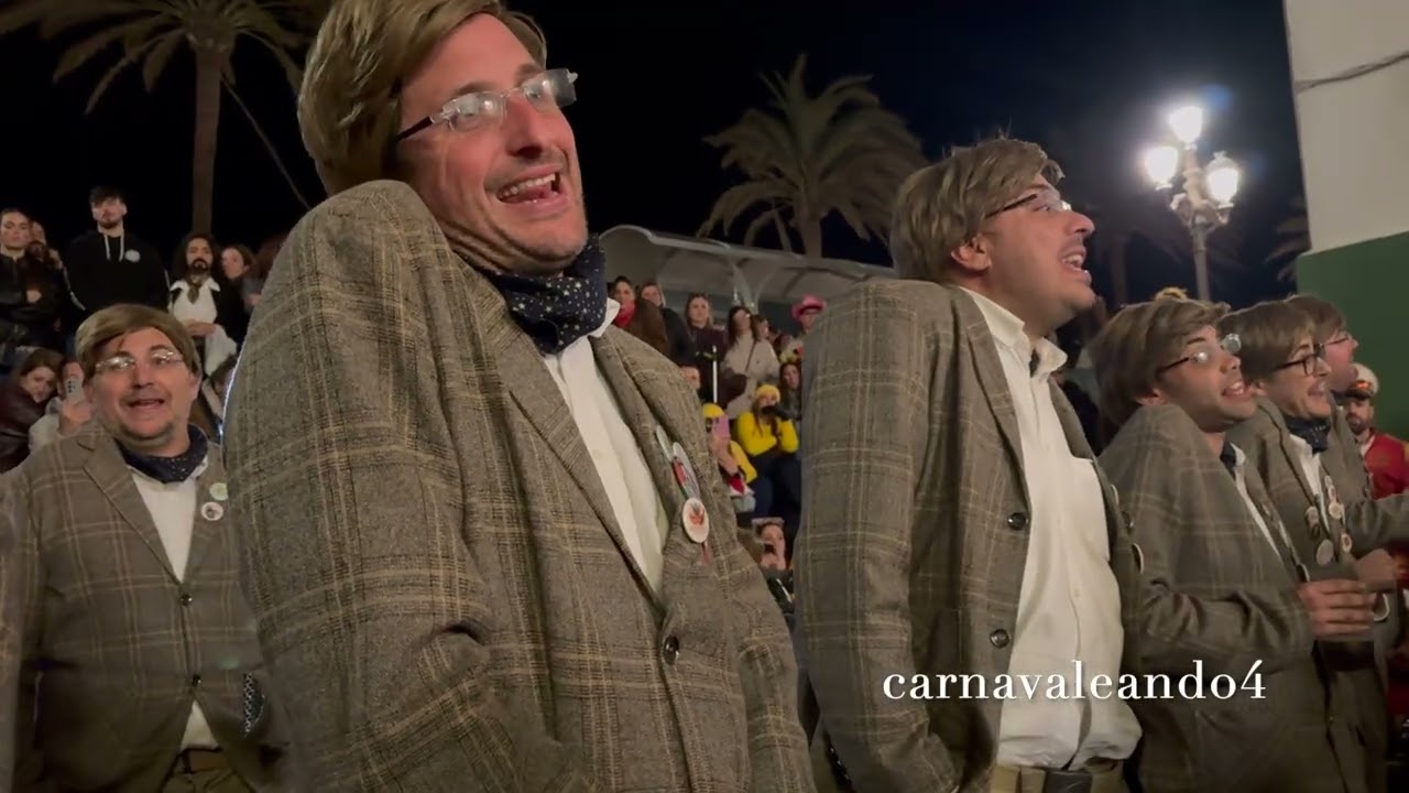 Chirigota Una chirigota en teoría (Pasodoble Aunque tú me veas ahora) - Carnaval 2026