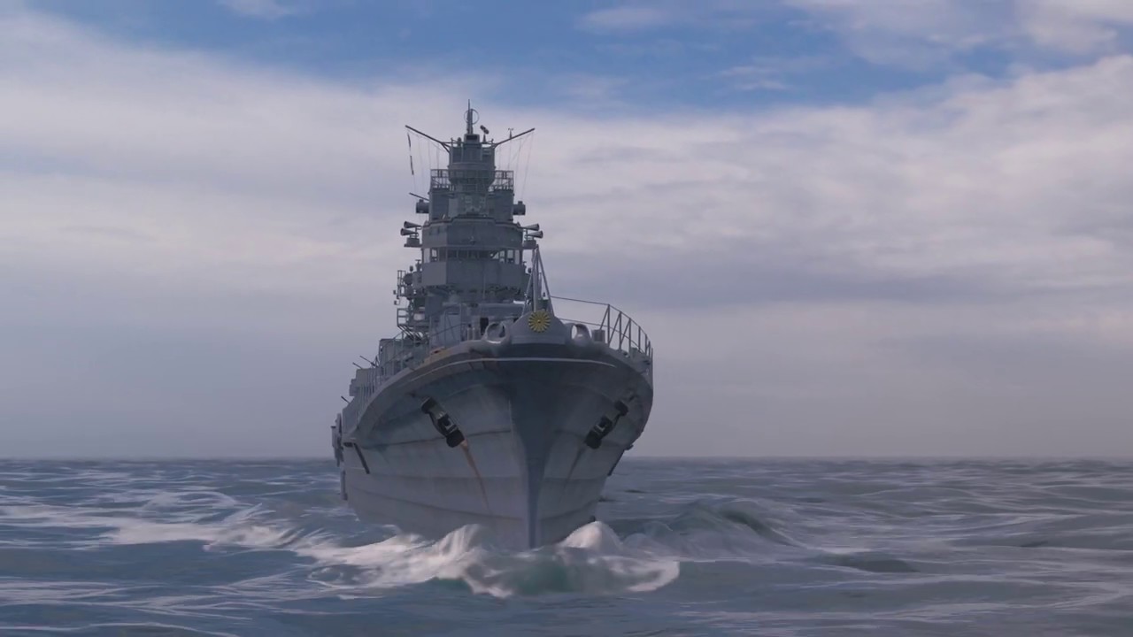 【WoWs】軽巡矢矧　抜錨