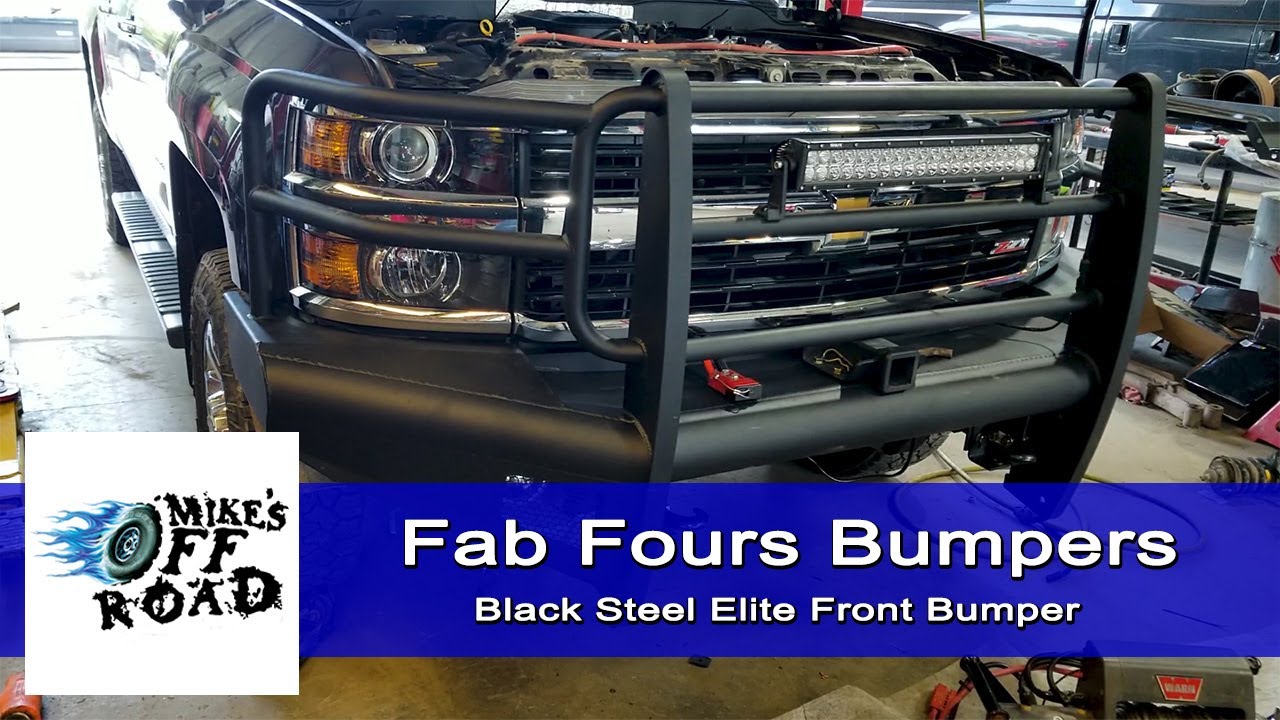 Fab Fours Black Steel Elite Bumper | Montana Installations at Mikes Off Road