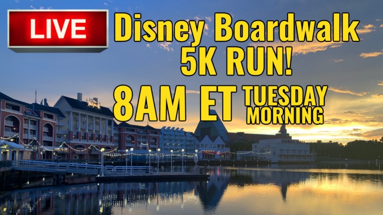 🔴 EN DIRECT ! Course virtuelle de 5 km sur la promenade du matin ! 🔴