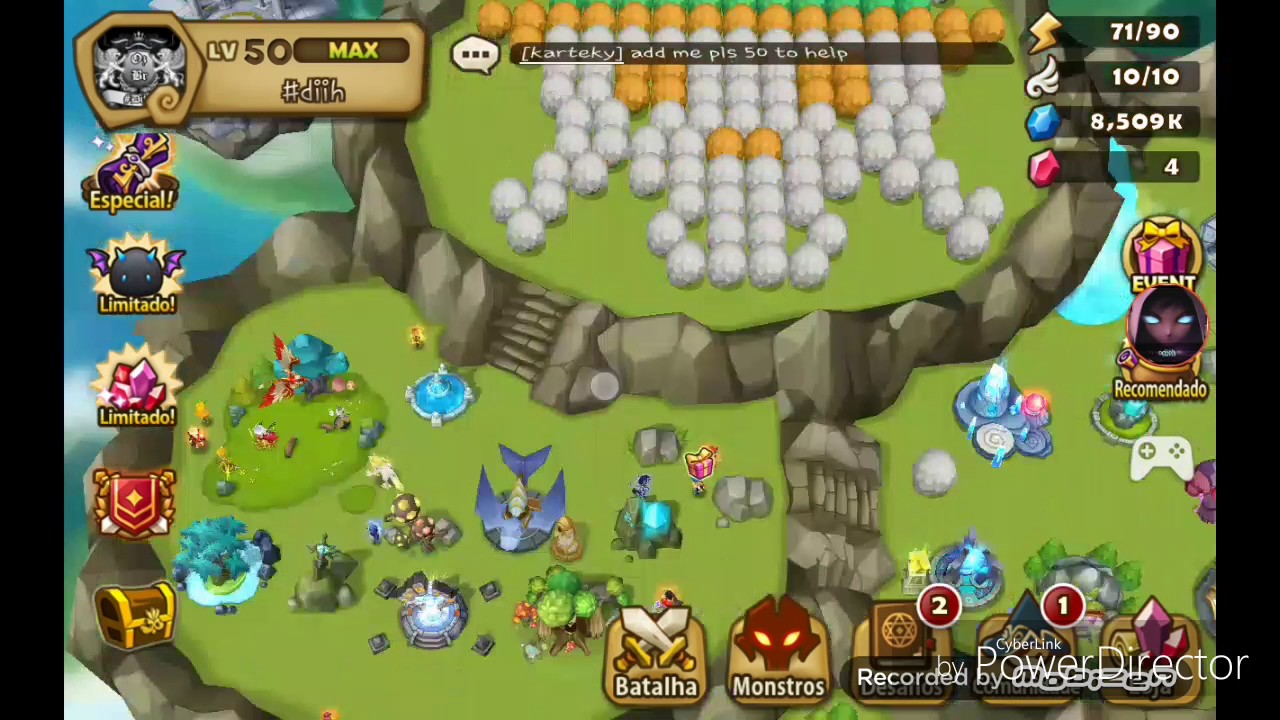 Summoners war: sumonando 20 pedras da engana&ccedil;&atilde;o.