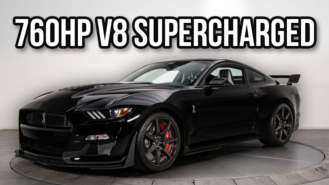 2021 Shelby GT500 Mustang 760HP Predator V8 Supercharged w/only 990 miles  -  SOLD  -  #137464