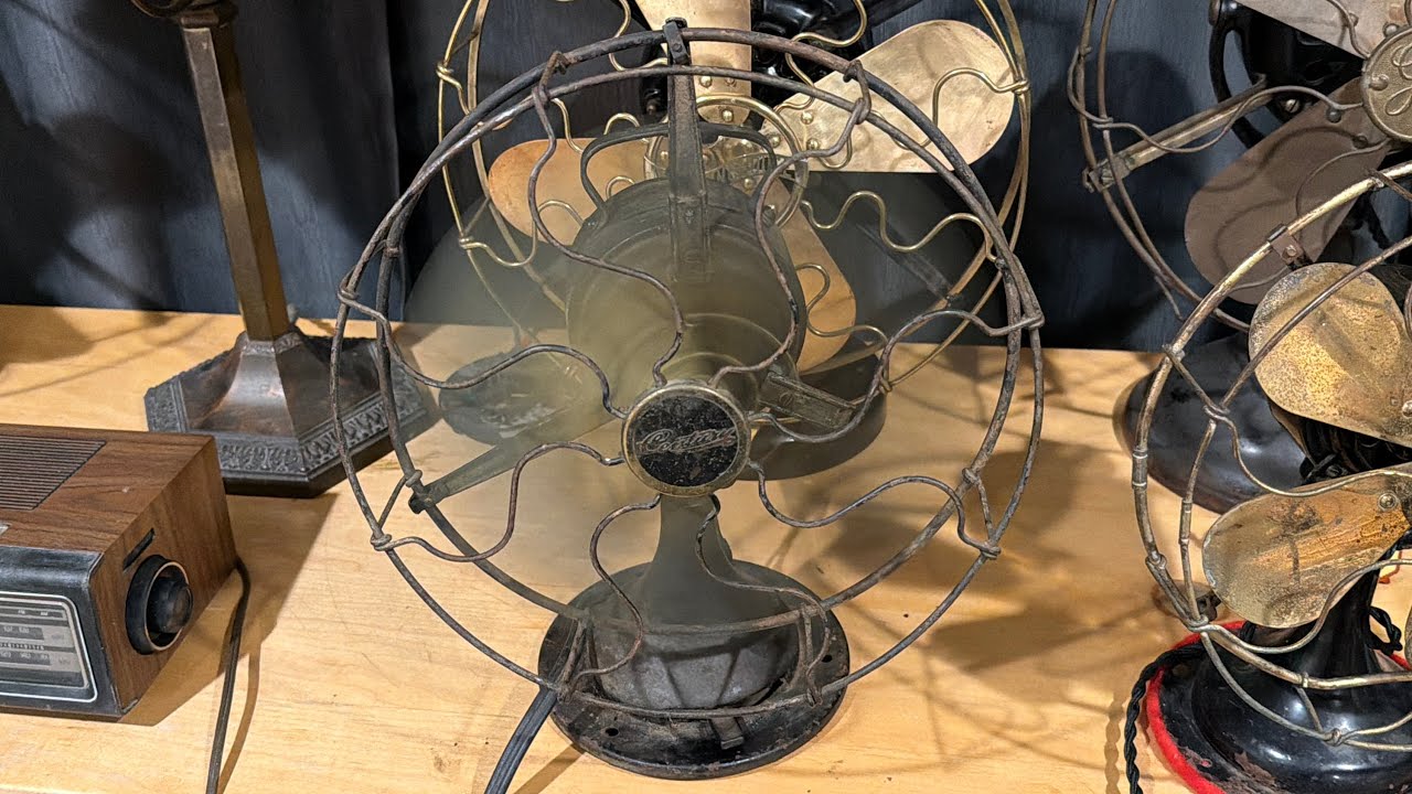 c.1915 Century Electric S2-10 Desk Fan (No Commentary)