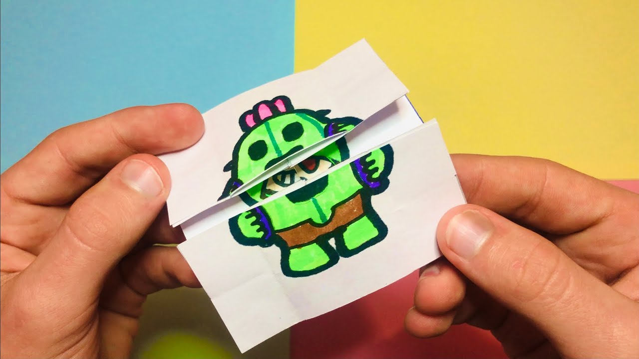 Awesome & Funny BRAWL STARS Paper Craft Which One Needs To Be Done At Home! Origami Brawl Stars