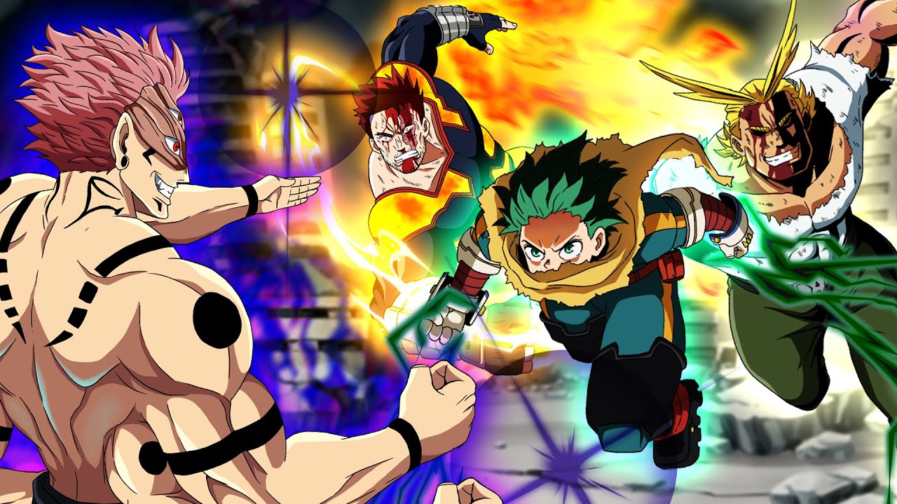 Sukuna vs. MHA Gauntlet - How Far Can He Go?