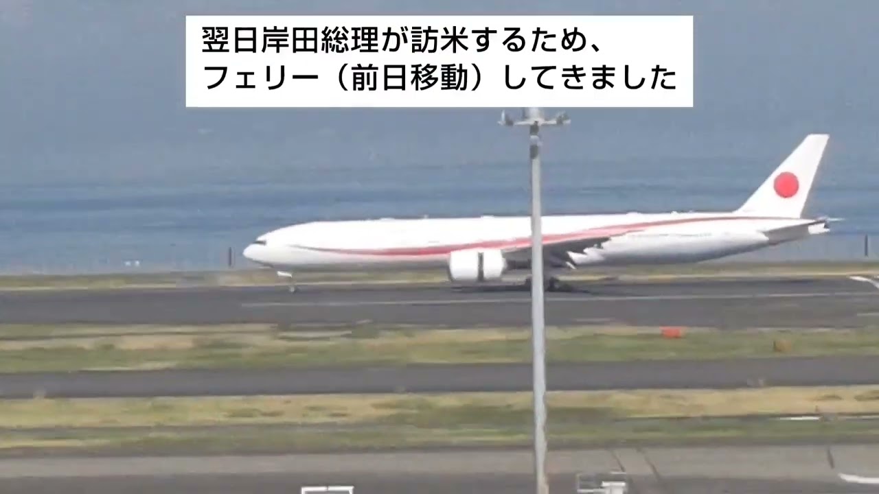 航空自衛隊 政府専用機 主任務機 CYGNUS11 80-1111 ボーイング777-300ER 2024.04.07