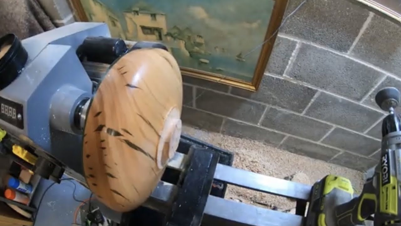 Woodturning - Eucalyptus and resin