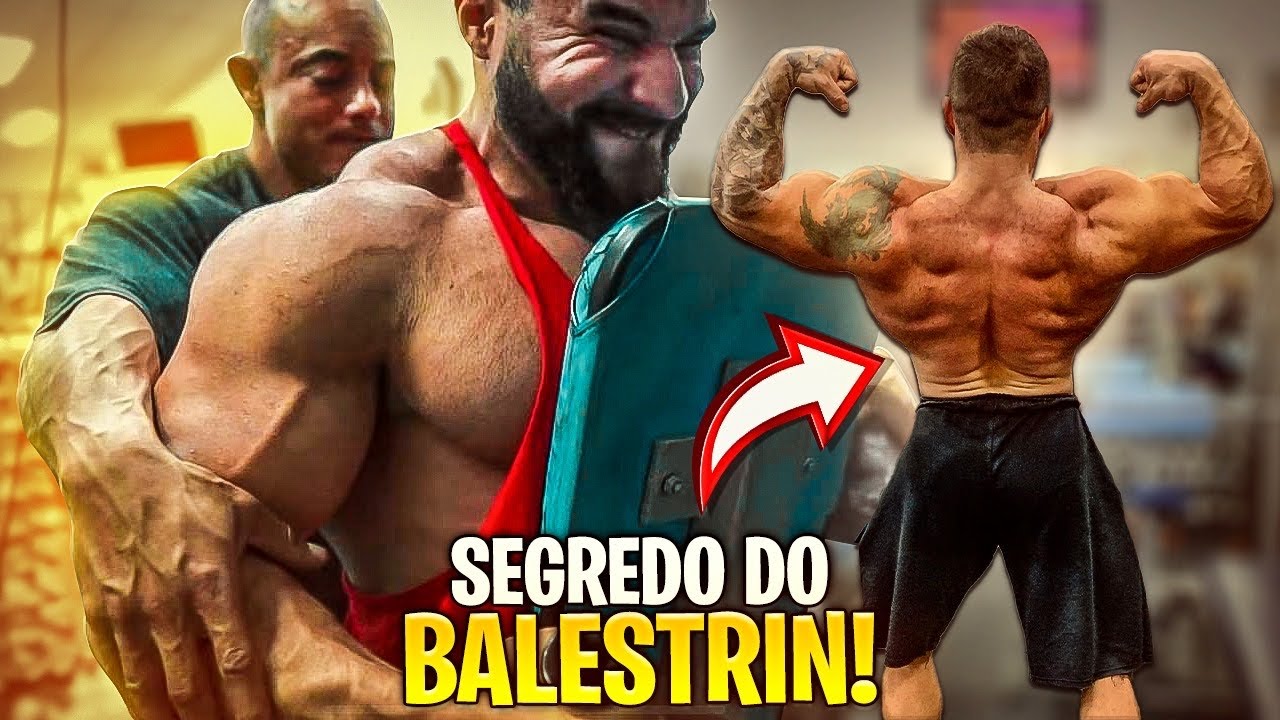 O SEGREDO DAS COSTAS FIBRADAS DOS BALESTRIN!!