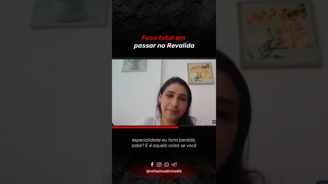 Foco total em passar no Revalida... Aprovação Revalida!!! 