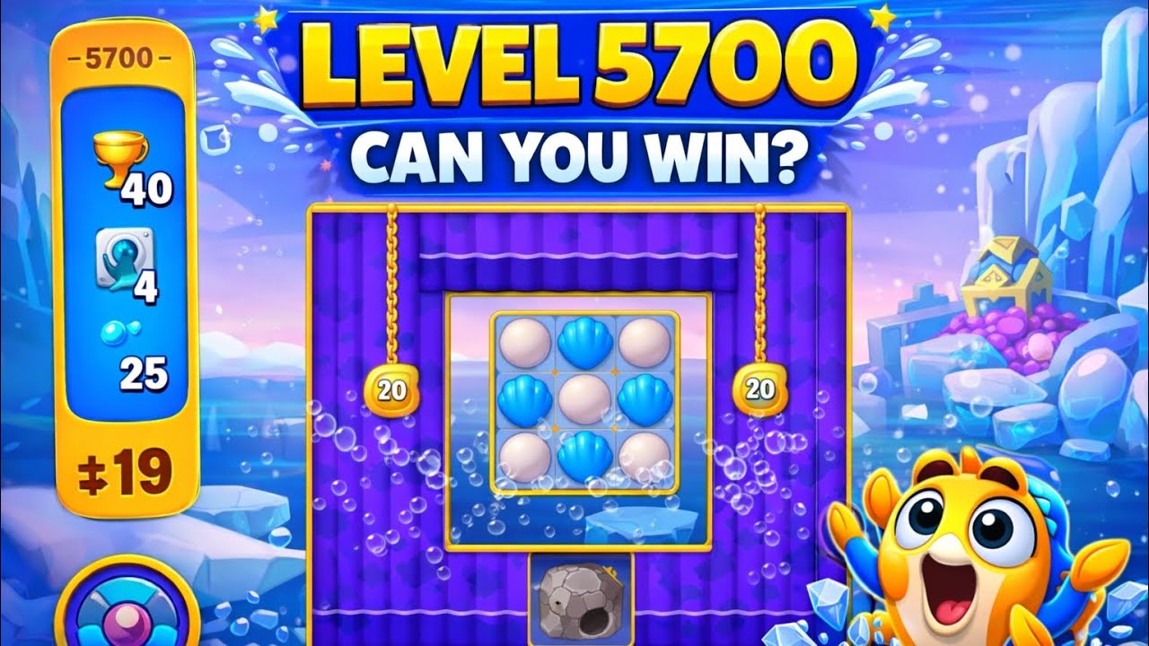 LEVEL 5700 DONE | Fishdom Gameplay 🐠