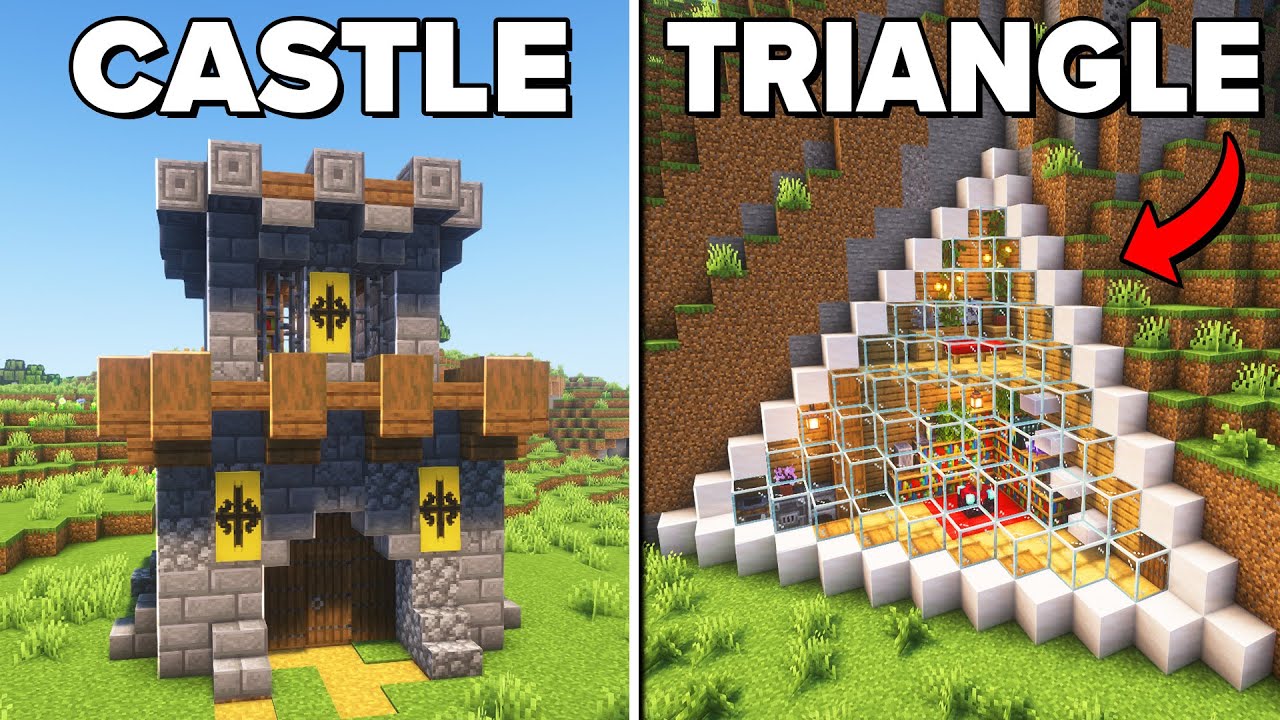 Minecraft: 3 Easy Starter Houses!