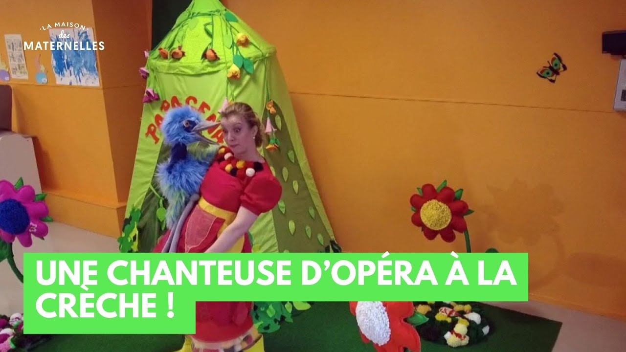 Une chanteuse d'opéra à la crèche ! - La Maison des maternelles #LMDM