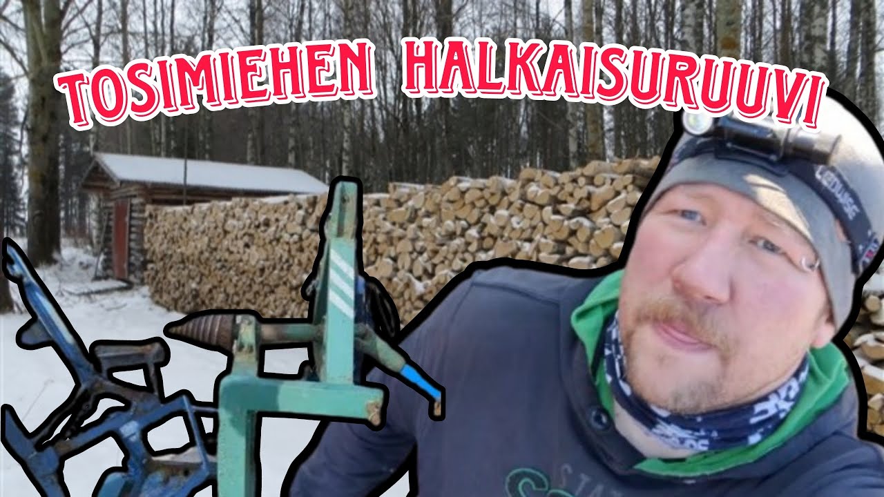 Tosimiehen halkaisuruuvi – Nuffield sai uuden työkalun!