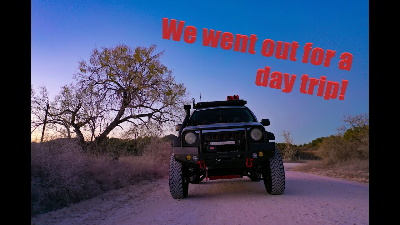 Overland Jeep Liberty KJ exploring / offroading in Texas -- Full HD