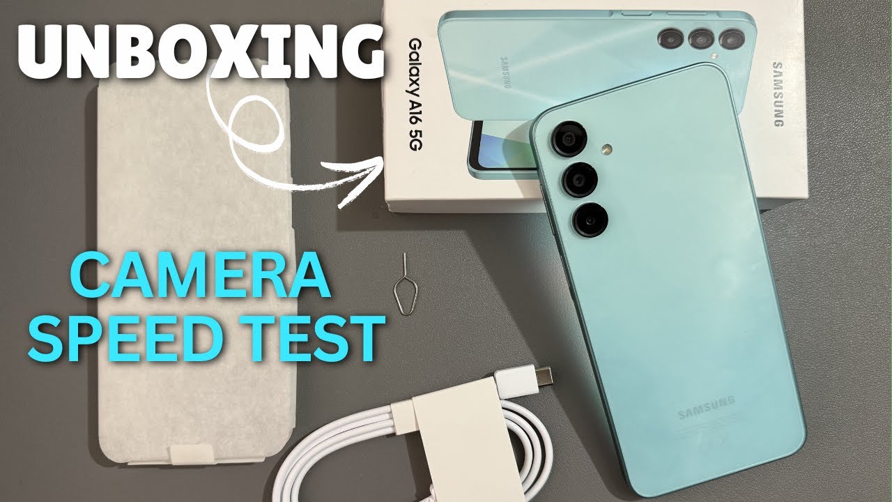 Samsung galaxy A16 5G Unboxing: Best Budget phone ( Camera, Gaming Test)