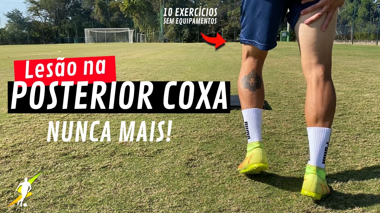 10 EXERCÍCIOS DE FORÇA PARA POSTERIOR DE COXA SEM EQUIPAMENTOS | Treino para reduzir lesões na coxa
