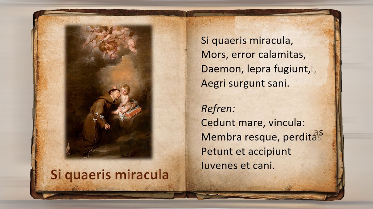 Si quaeris miracula