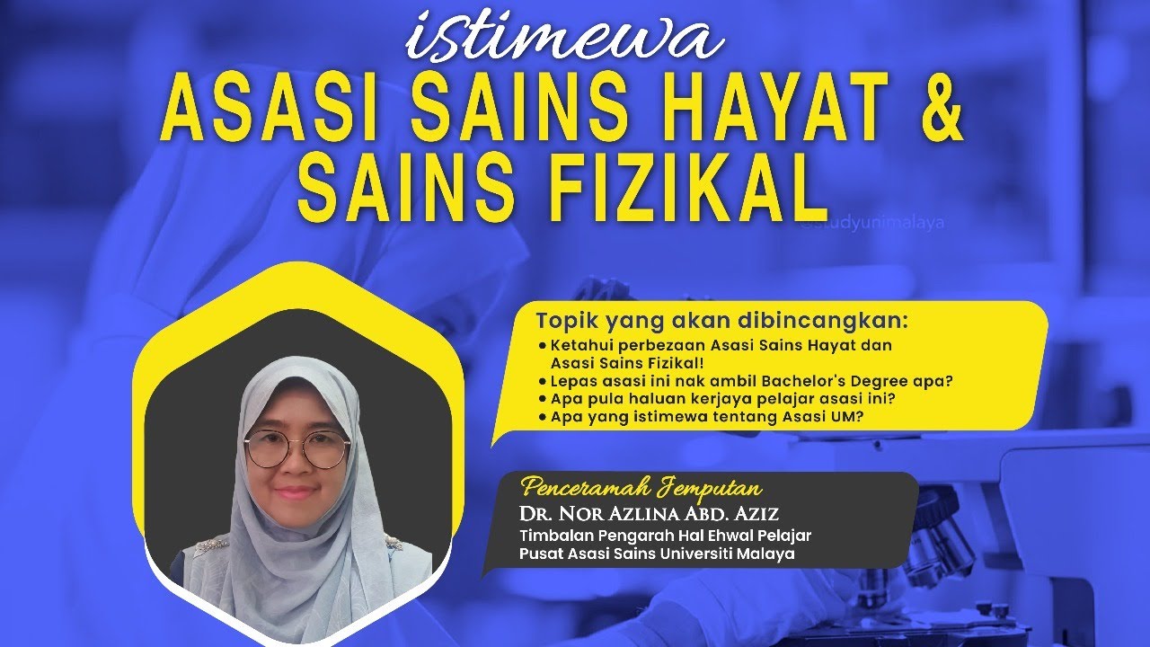 Istimewa: Asasi Sains Hayat & Sains Fizikal
