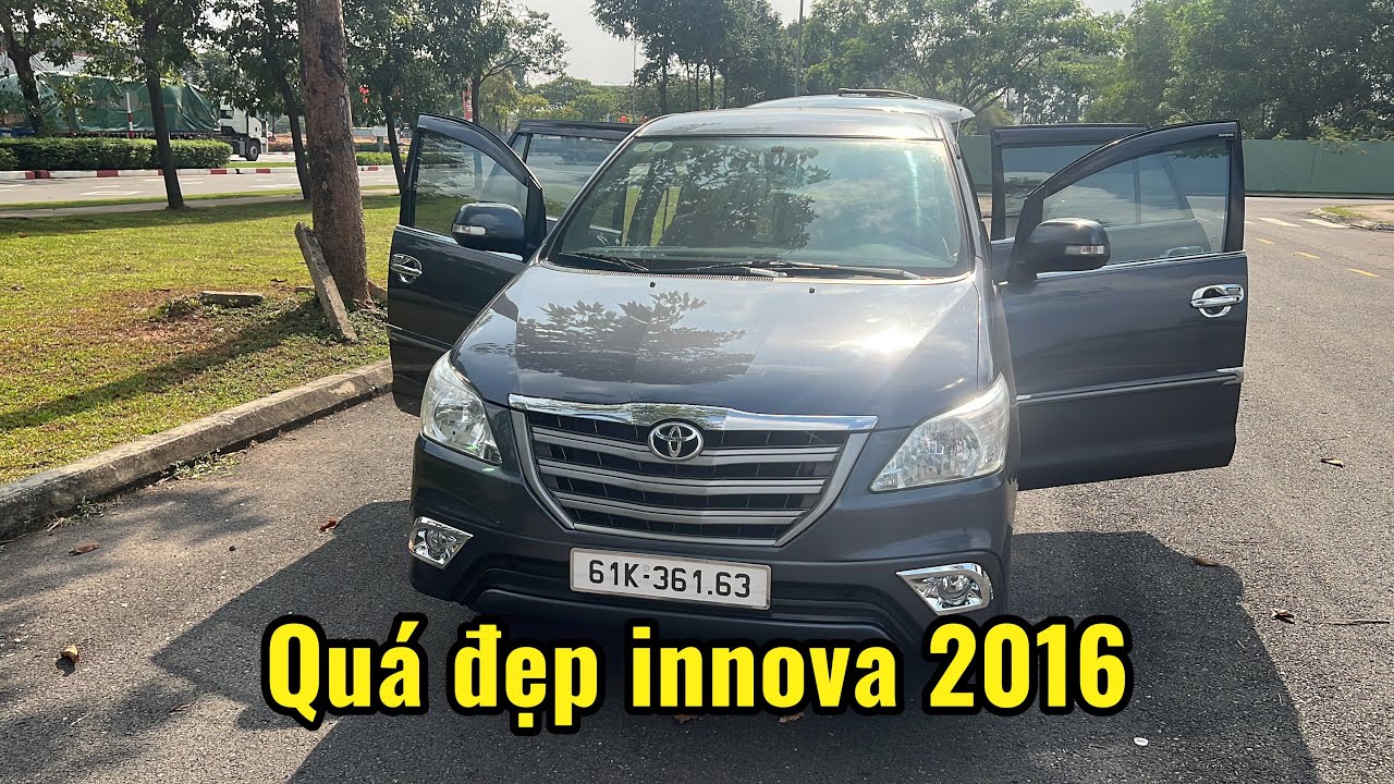 Màu độc lạ bình dương Toyota innova 2016 siêu đẹp chất lượng cao lh 0972100321