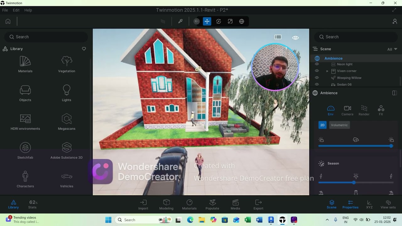 Twinmotion 2025 (Revit) Superb features that You shouldn't miss