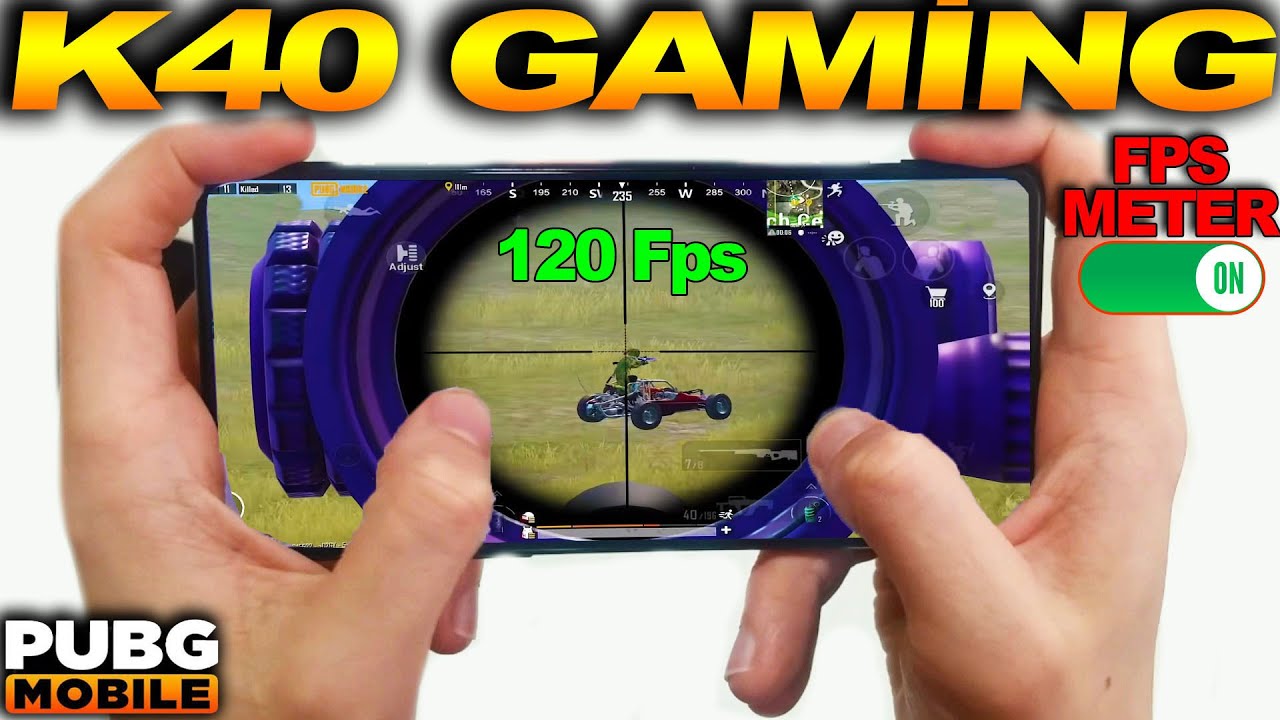 REDMİ K40 GAMİNG FPS TEST - Pubg Mobile