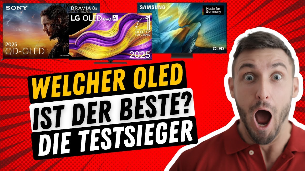 Welcher OLED Fernseher ist der beste? Bester OLED TV 2025/2026