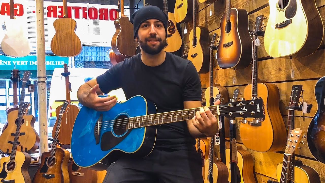LA CHITARRA PIU' BELLA 🎸 CHE ABBIA MAI PROVATO A PARIGI - YAMAHA 1966