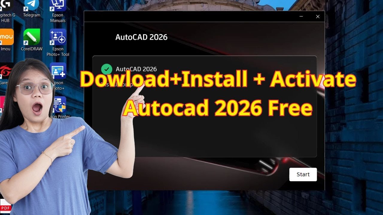 How to Install AutoCAD 2026 & Activate Free Full Guide