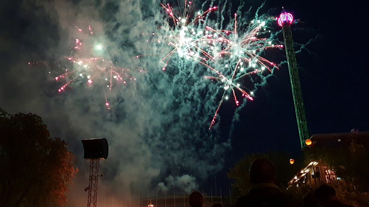 Copenhagen Tivoli fireworks 18/7 - 2020