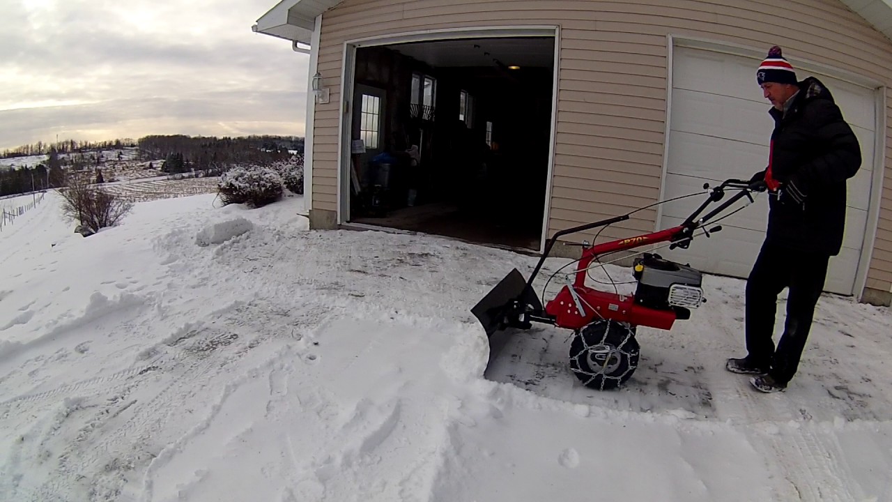 Eurosystem P70 with 85 cm Snow Blade