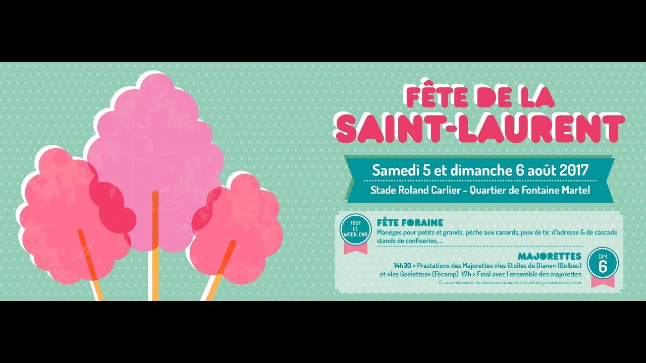 Fête foraine de la Saint Laurent, Bolbec, Seine Maritime 2017