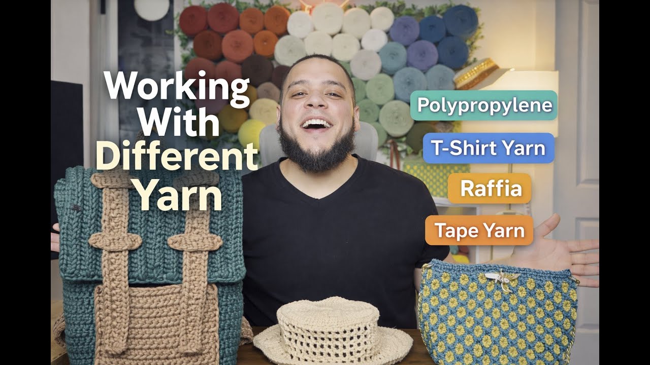 The Yarn I Choose for Different Crochet Projects