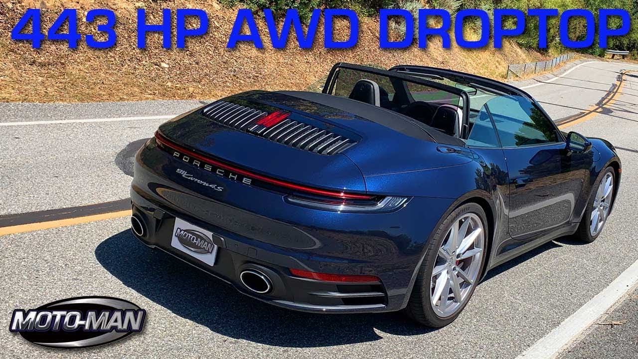 The 443 HP AWD Droptop: 2020 Porsche 911 Carrera 4S