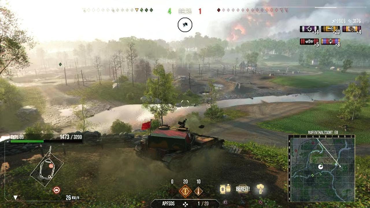 Type 89 - how to camp for Mastery - 13K 5Kills - WoT Console with Nitro-Franz