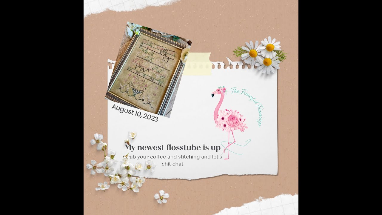 August 10, 2023 #crossstitch #flosstube #crossstitchers #crafts #crafting