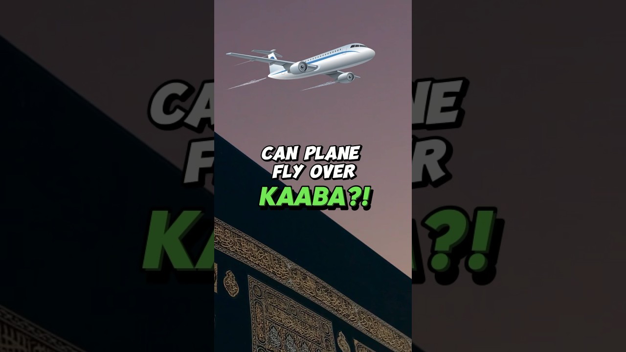 Why Can&rsquo;t Planes Fly Over Mecca 🤔 #islamicshorts #shorts