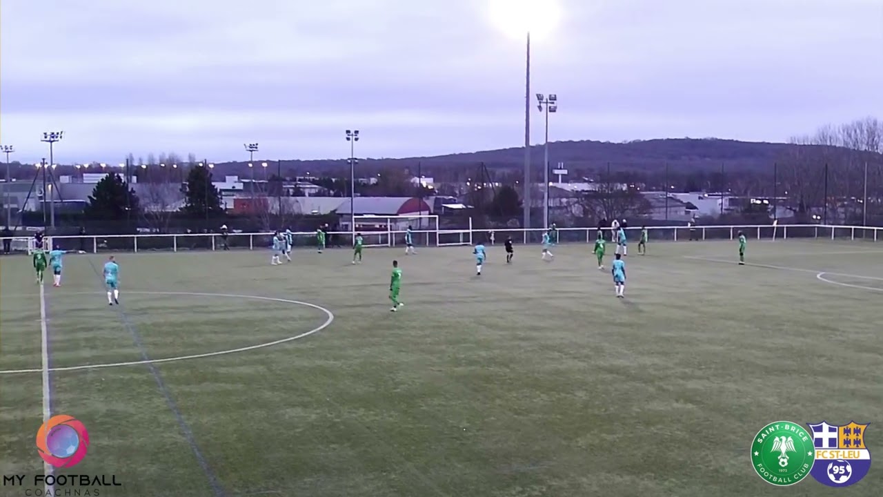 SAMEDI 18 FEVRIER SENIORS R1 FC ST BRICE - FC ST LEU 95 LE MATCH