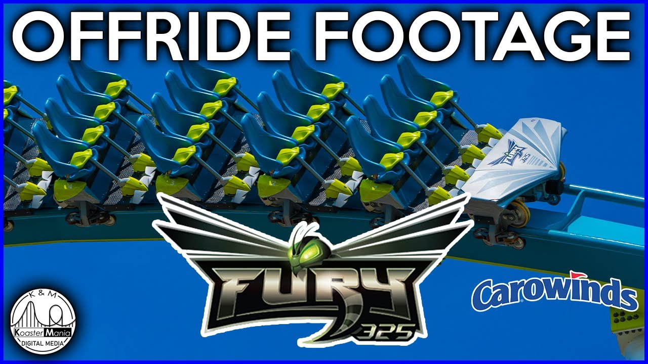 Fury 325 | Carowinds | 4K Off-ride Footage | Non-Copyright | 2022