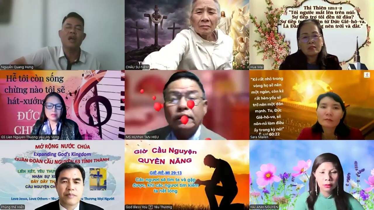 Quân Đoàn Cầu Nguyện 8h30 sáng thứ 4-18-03-2026