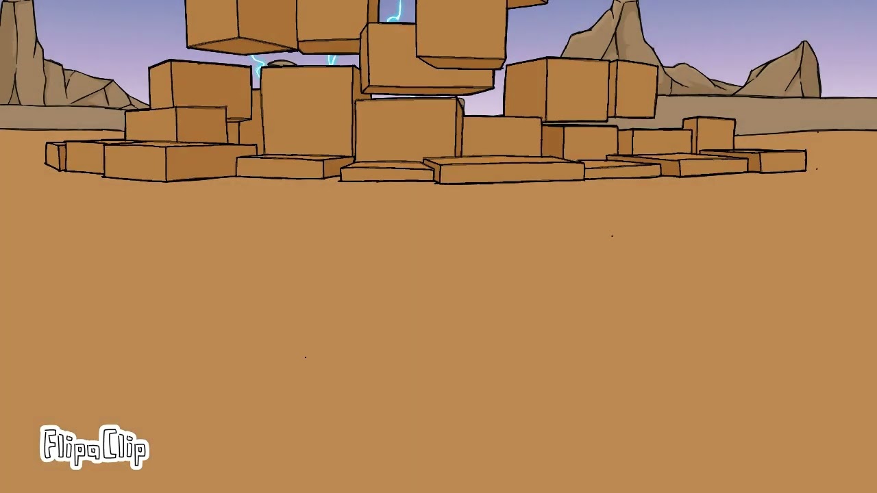yutapon cubes animation. | flipaclip