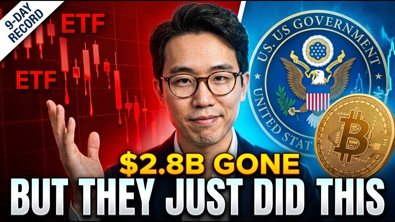 $2.8 BILLION Walked Out of Bitcoin ETFs &mdash; While America Quietly Changed the Rules FOREVER