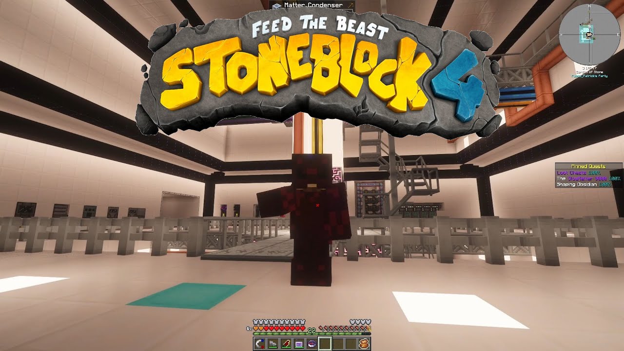 Stoneblock 4 Ep.16 | Fighting all the Bosses | Minecraft
